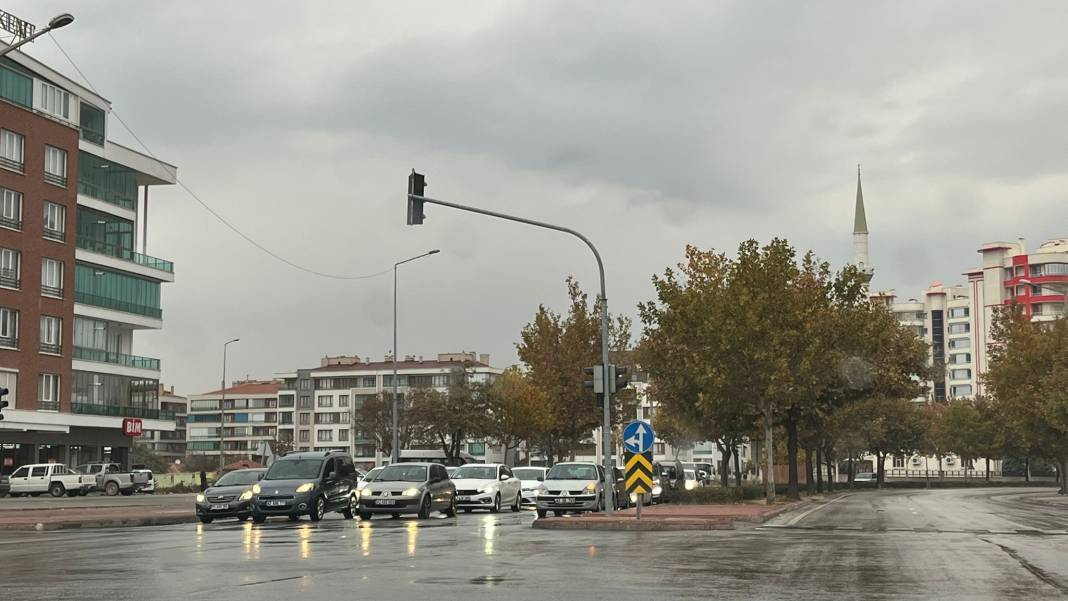 Konya’da tahminler tuttu! Bugün yağmur, yarın kar var 10